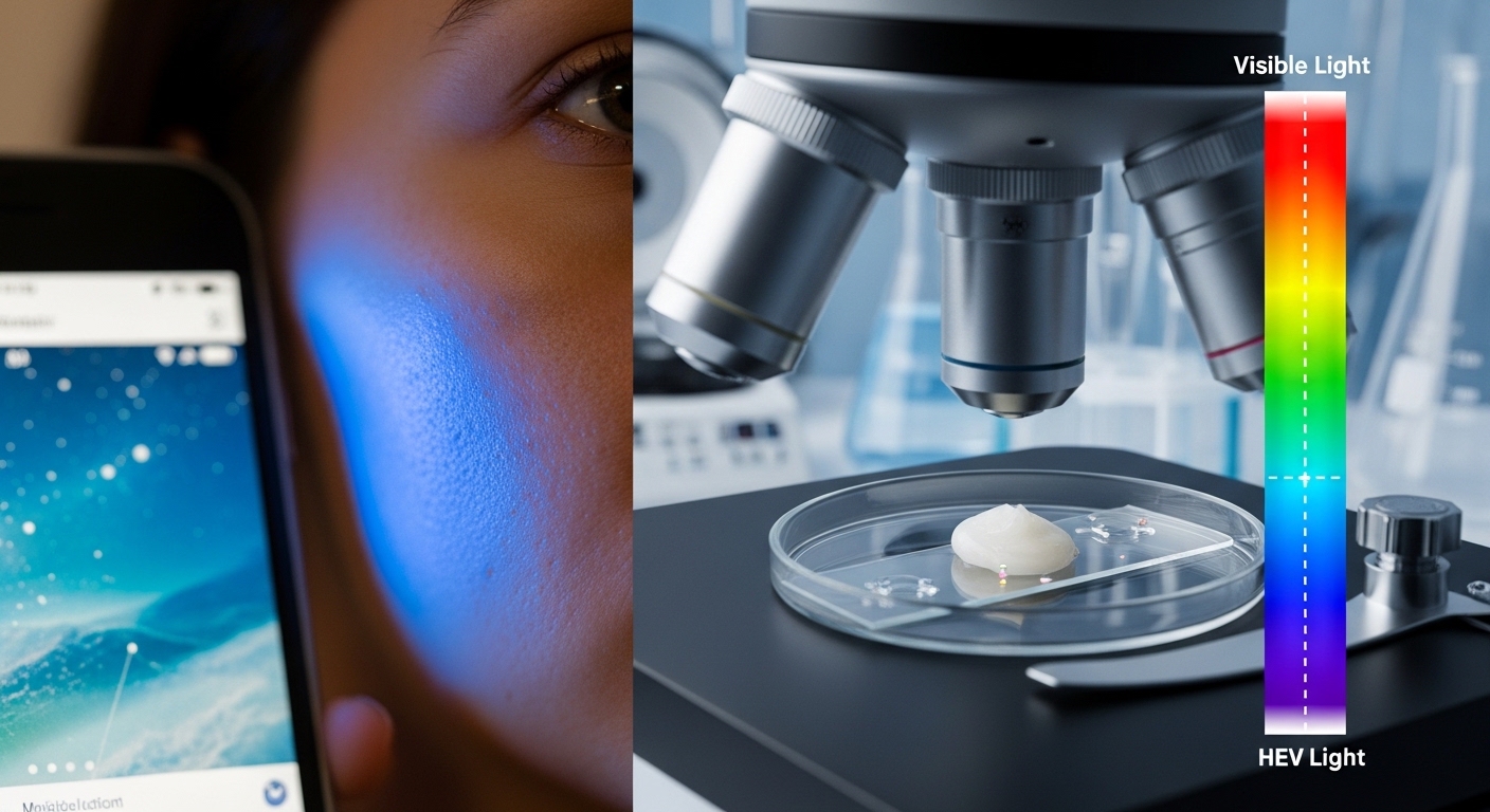 Blue Light Defense: Separating Skincare Science from Screen-Time Scaremongering