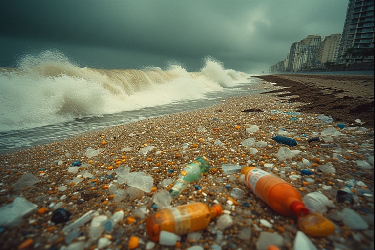 Extreme Weather Worsens Plastic Pollution Crisis