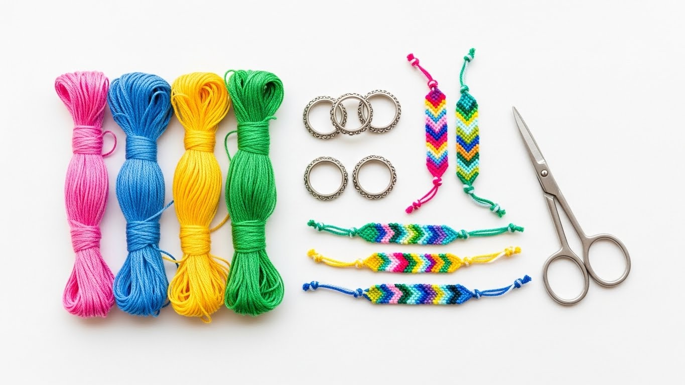 Weave Your Way to Fun: The Complete Friendship Bracelet Starter Kit