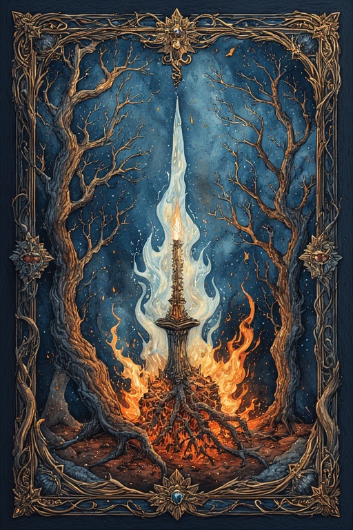 Cover of The Frost and the Flame