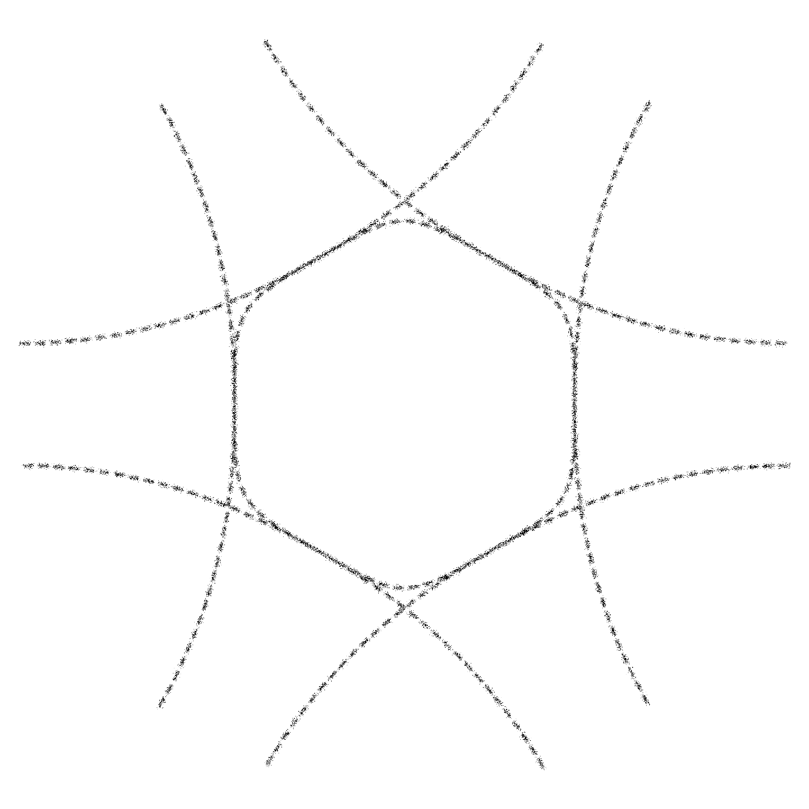 Drifting Phase Lissajous - Rain Droplets Generative Pattern