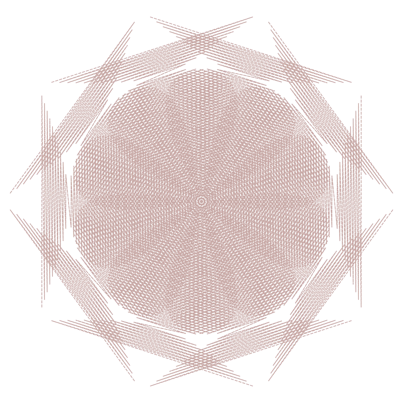 Tulip - Jacquard Damask Generative Pattern