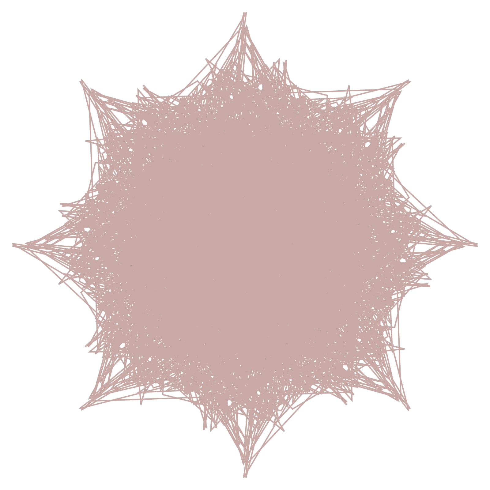 L-System Sierpinski - Rounded Rectangles Generative Pattern