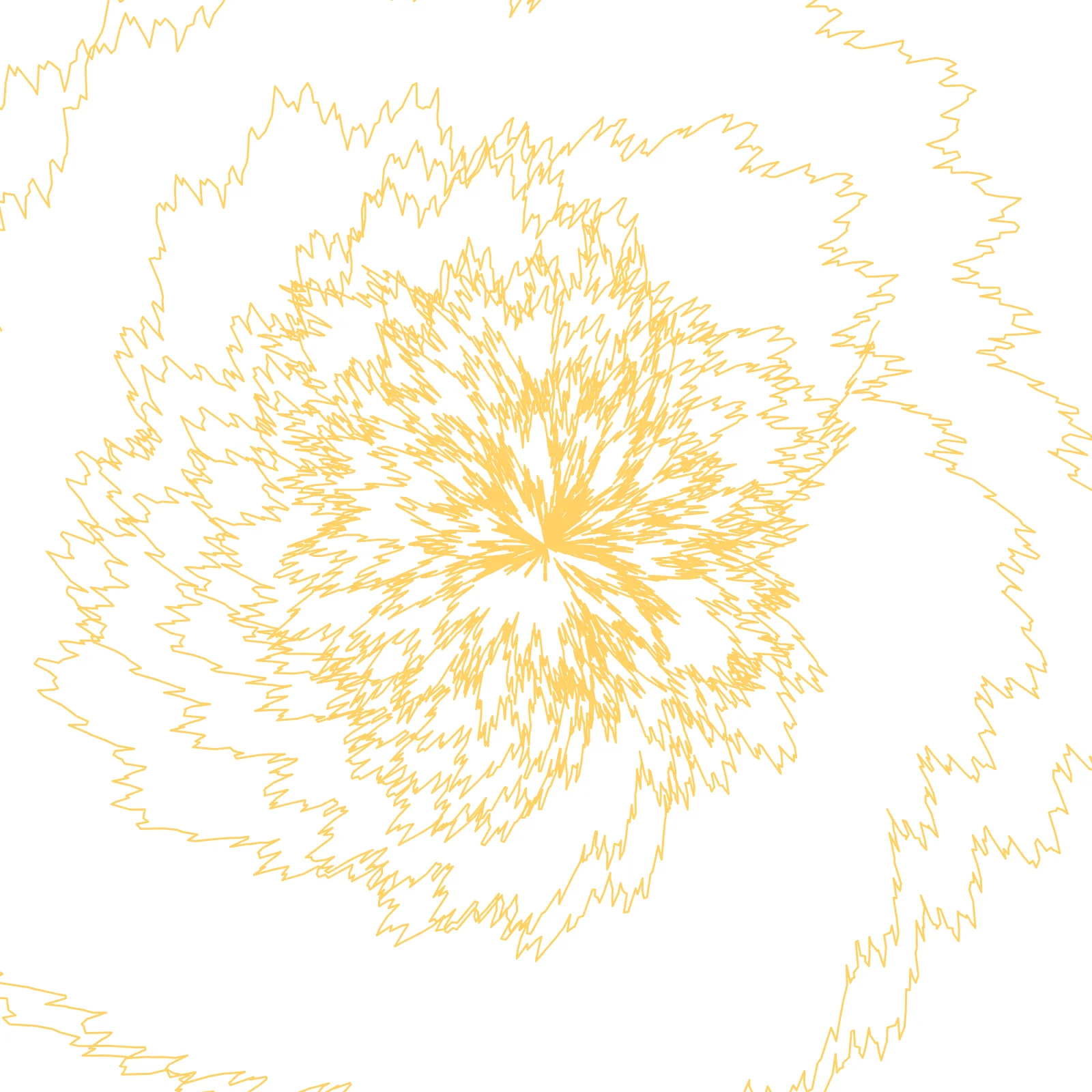 Chen Attractor - Herringbone Generative Pattern