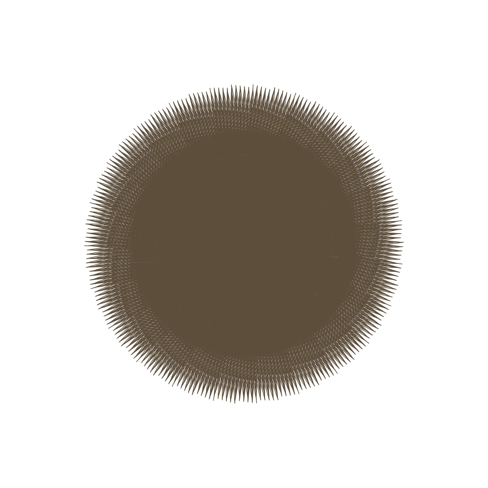 Hypotrochoid Flower - Ombre Dyeing Generative Pattern