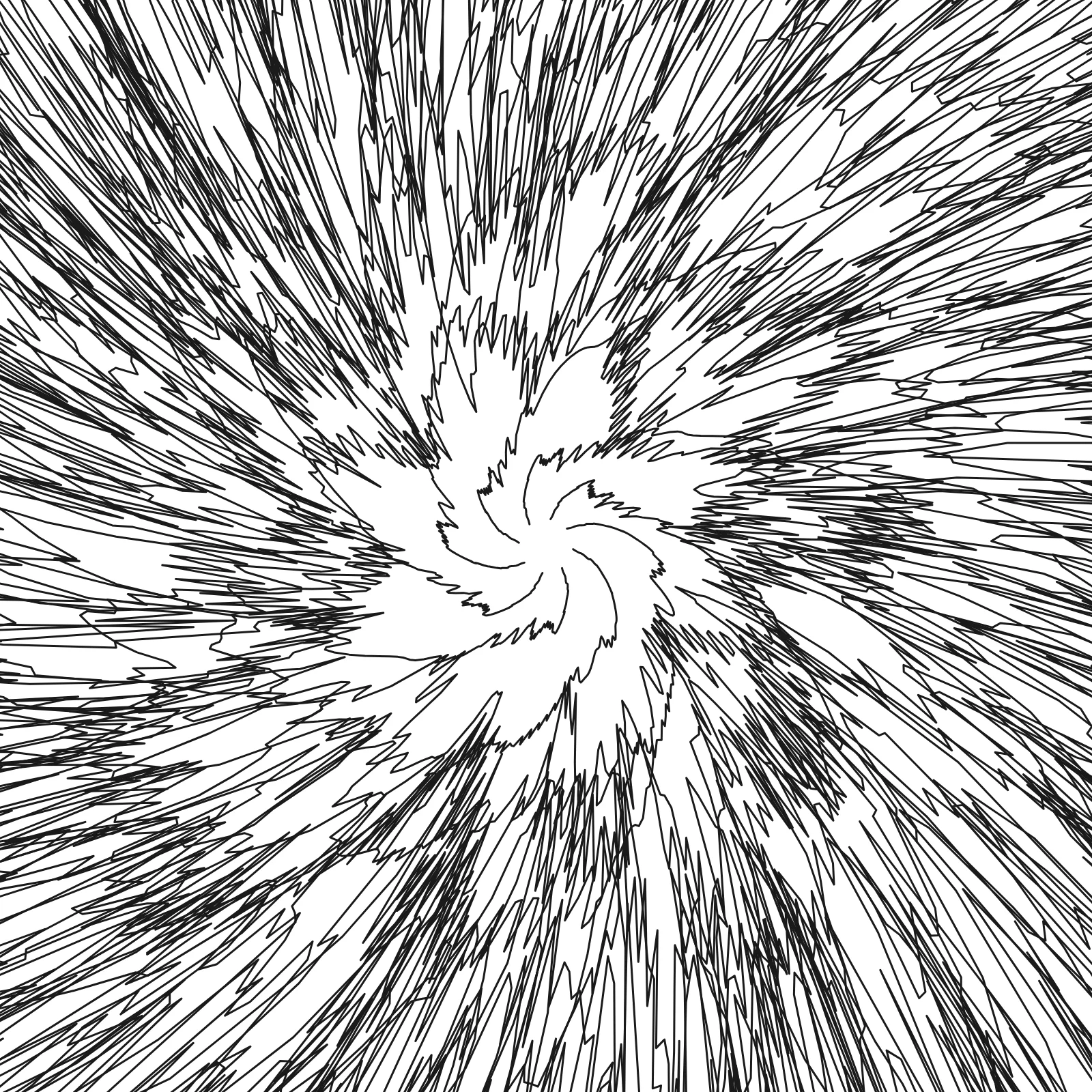 Duffing Attractor - Needlepoint Generative Pattern