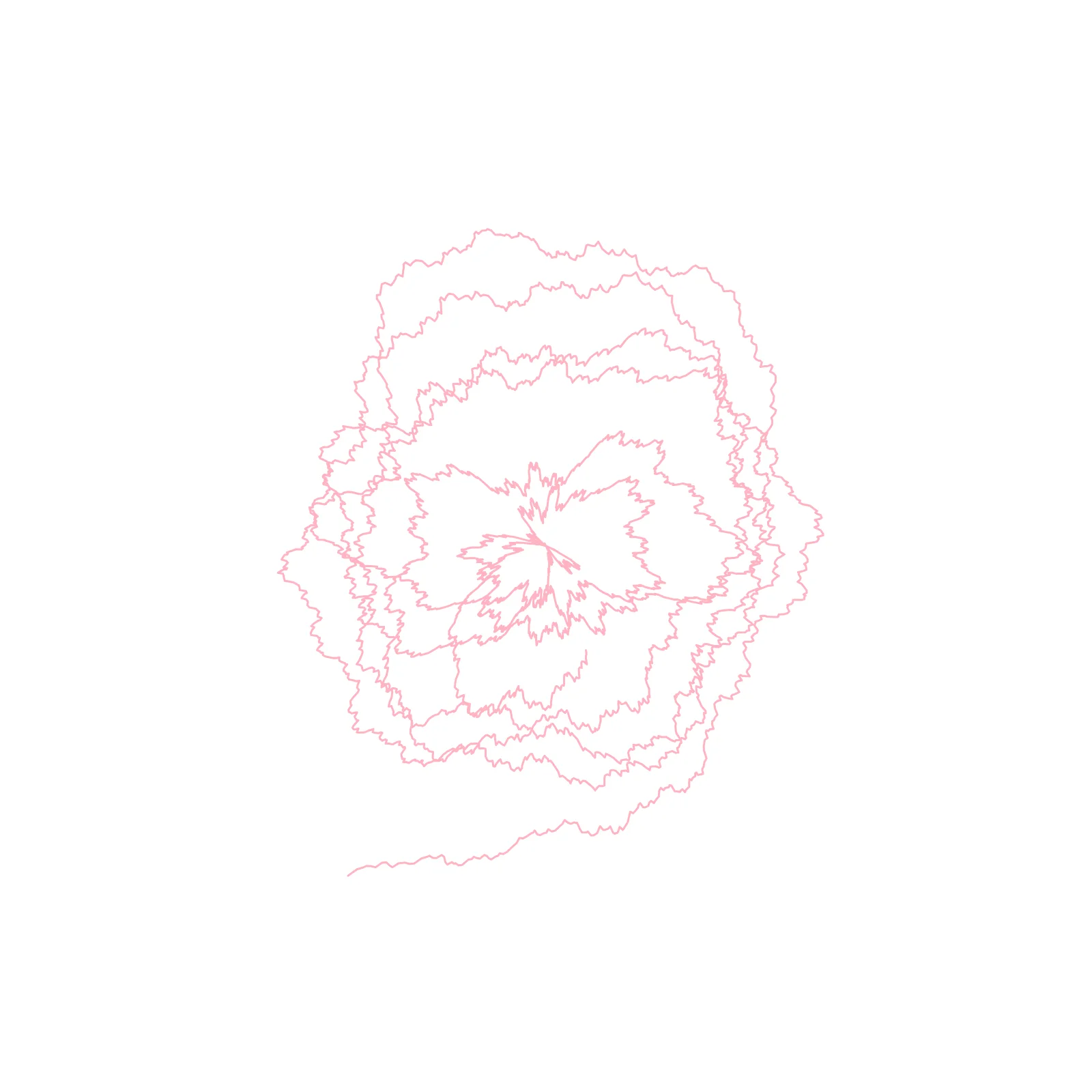 Golden Starburst - Celtic Knotwork Generative Pattern