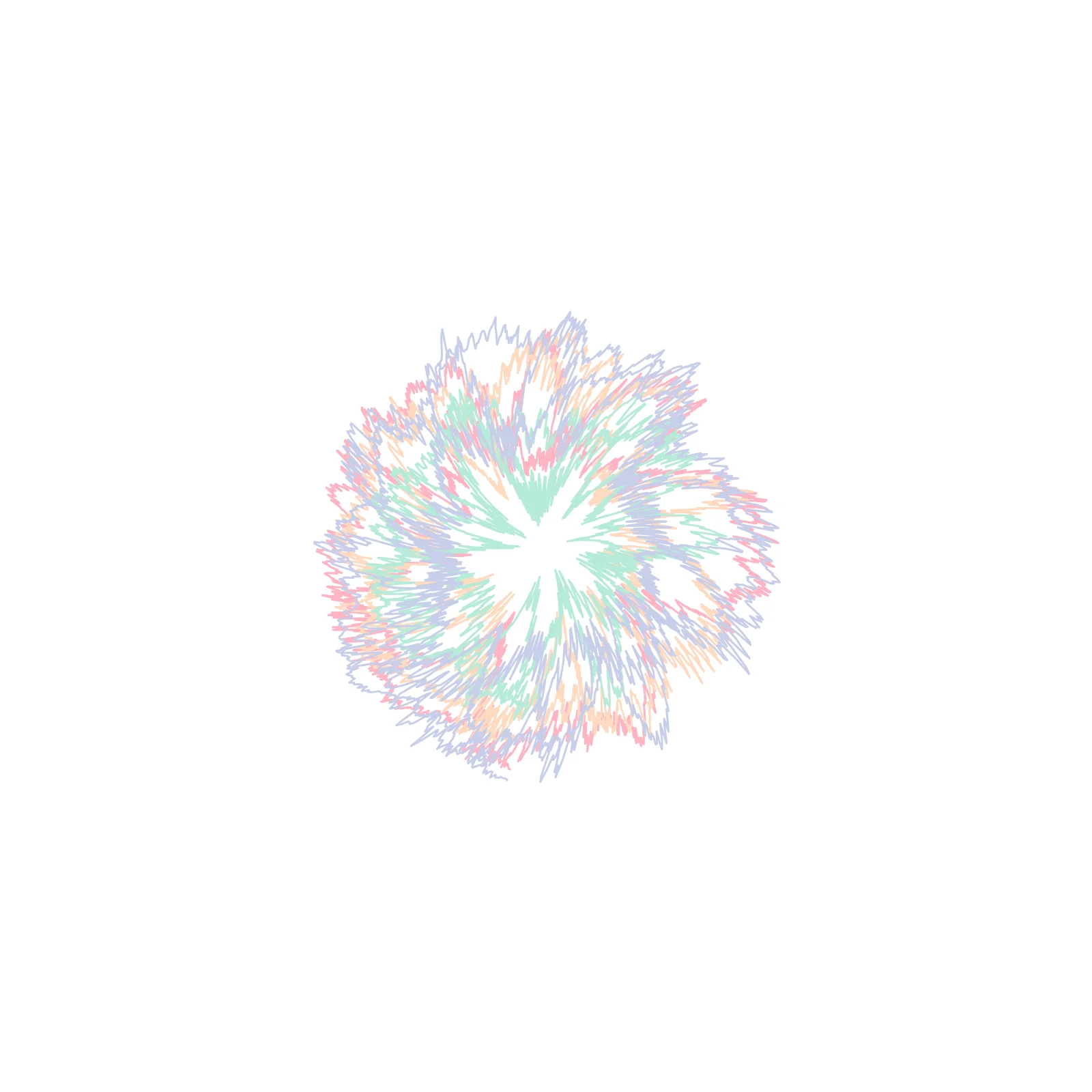 Lloyd Voronoi - Polka Dot Generative Pattern