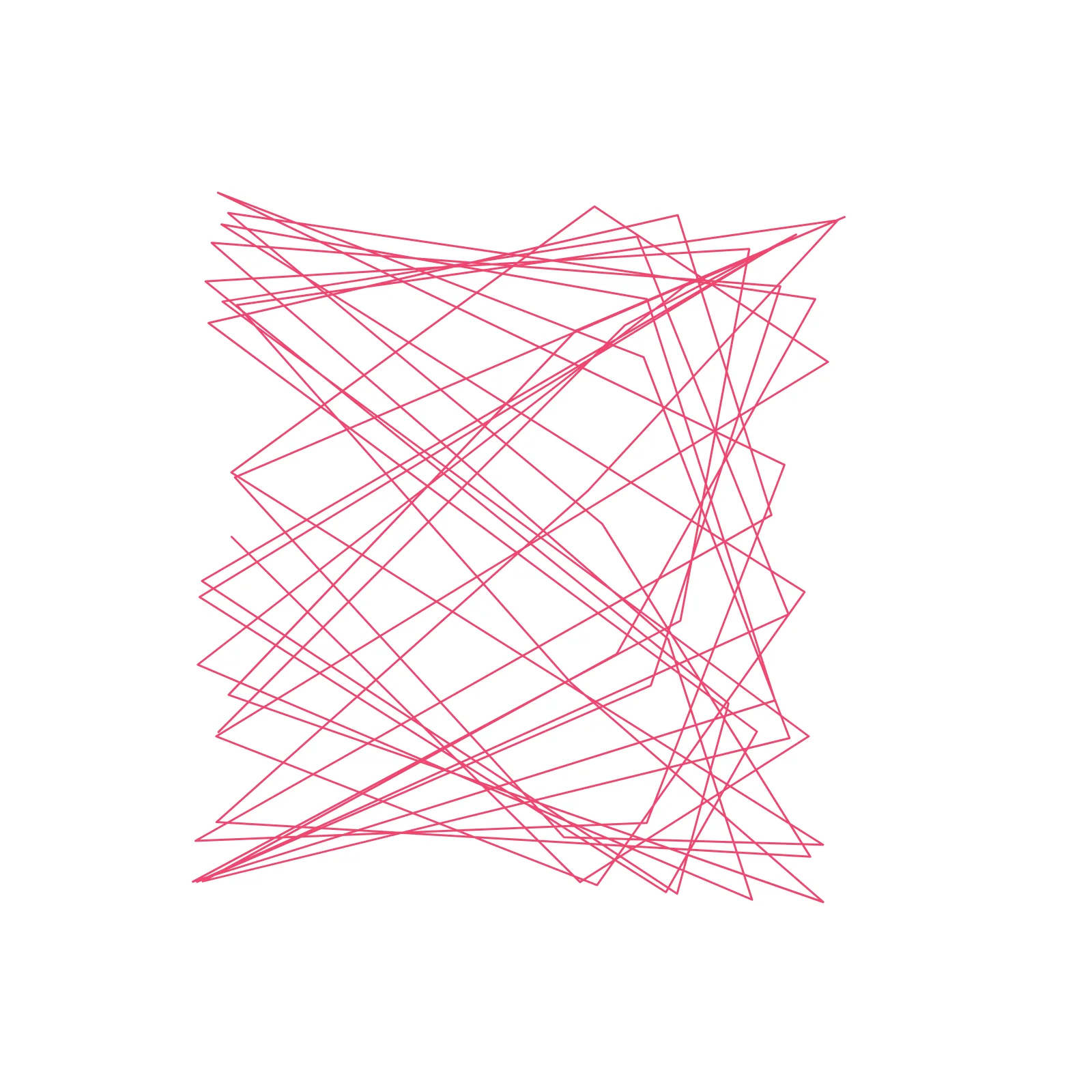 Polka Dot - Tribal Geometric Generative Pattern