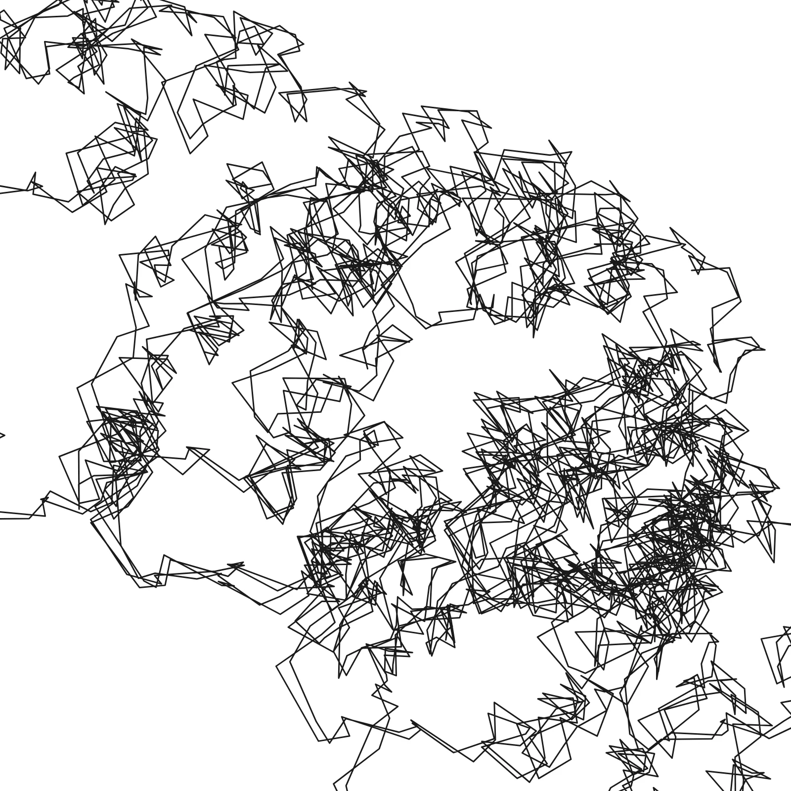 Borromean Rings - Inverted Triangles Generative Pattern
