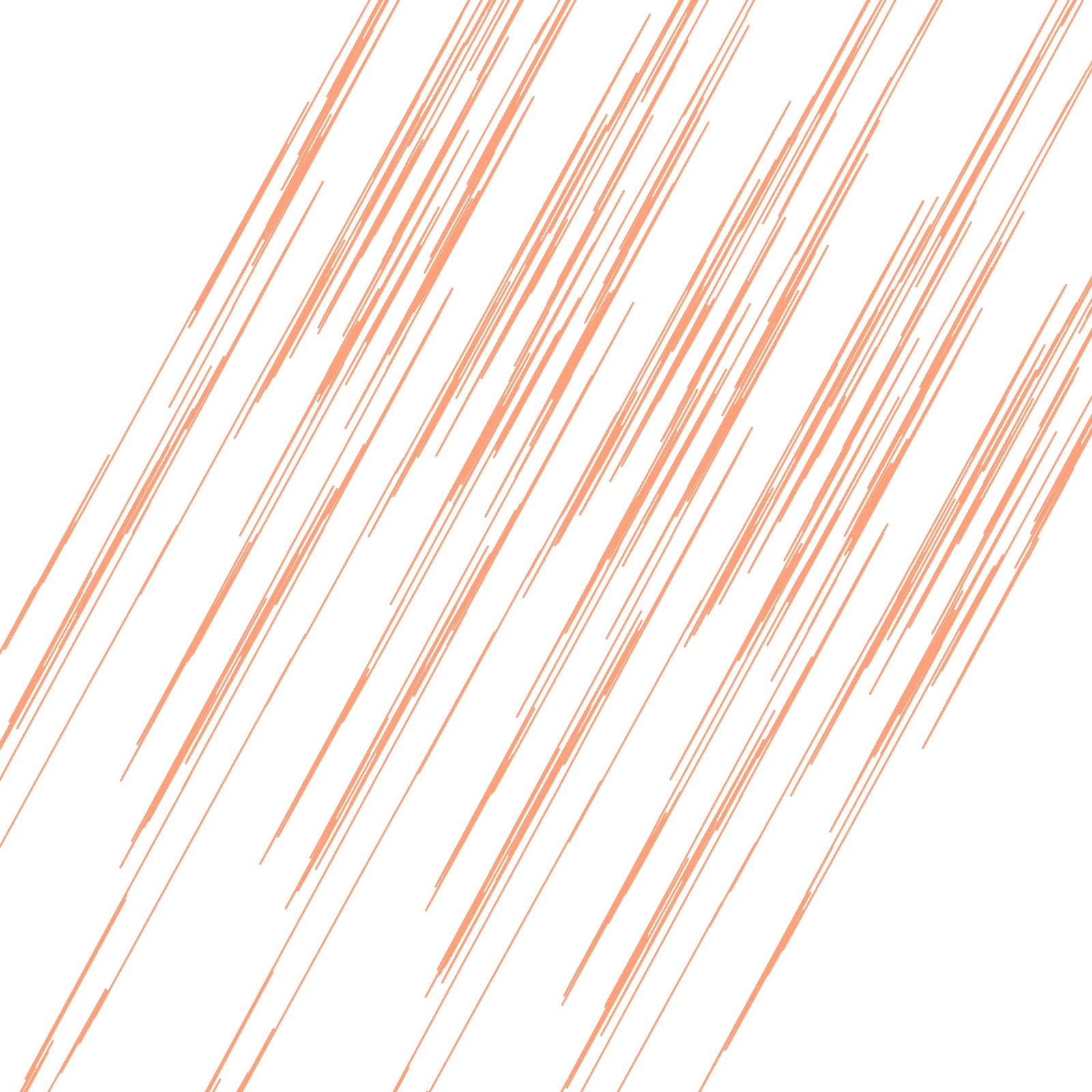 Asymmetric Pear - Eucalyptus Floral Generative Pattern