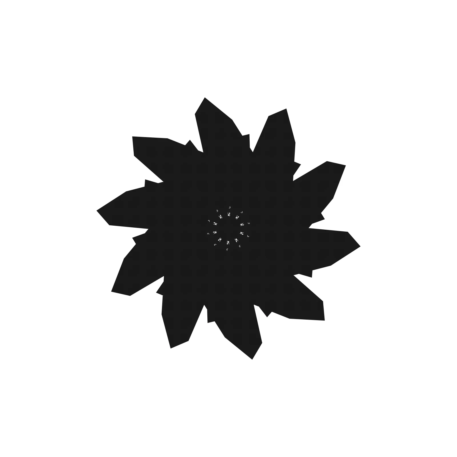 Revival Envelope Lissajous - Compass Rose Generative Pattern