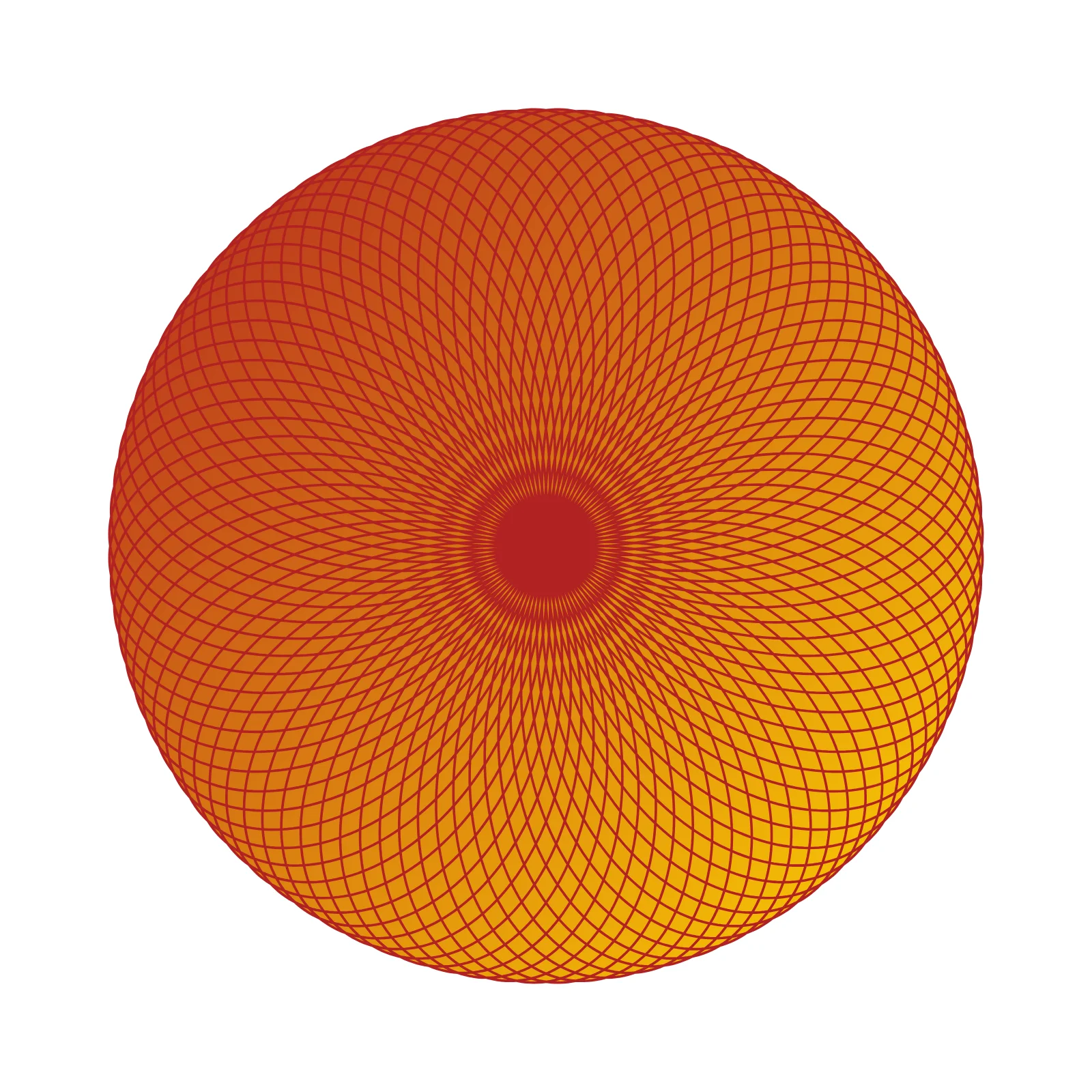 Cross-Cap Klein Bottle - Thin Grid Generative Pattern