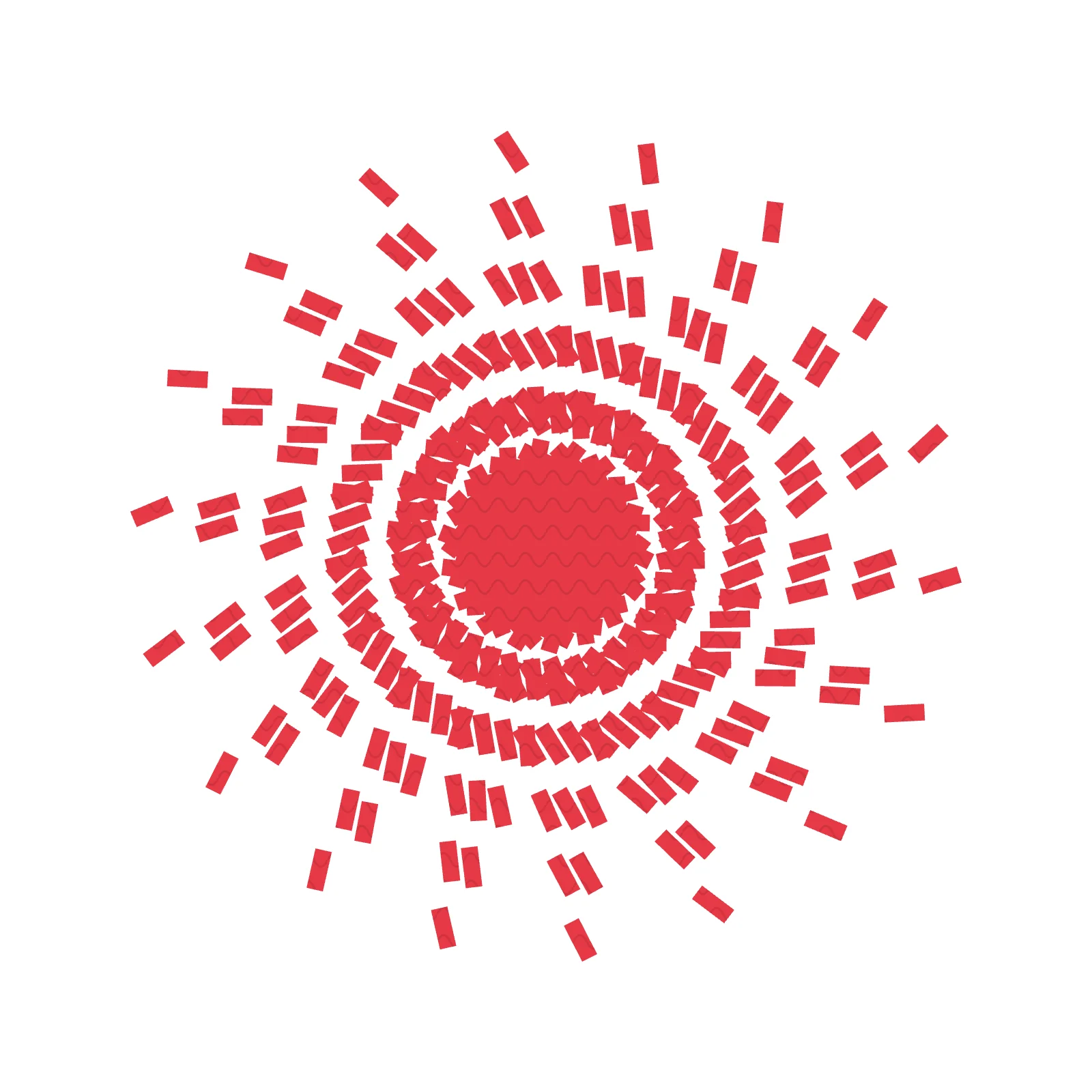 Amman-Beenker Tiling - Terrazzo Generative Pattern