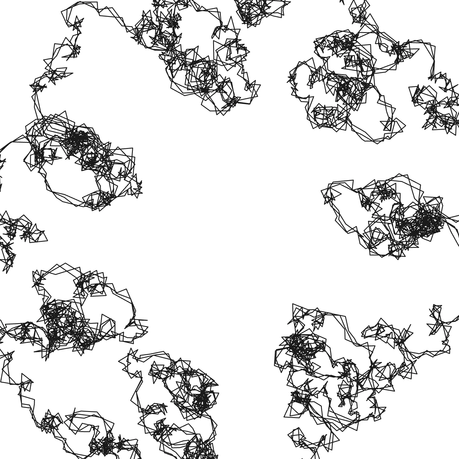 Centroidal Voronoi - Batik Generative Pattern