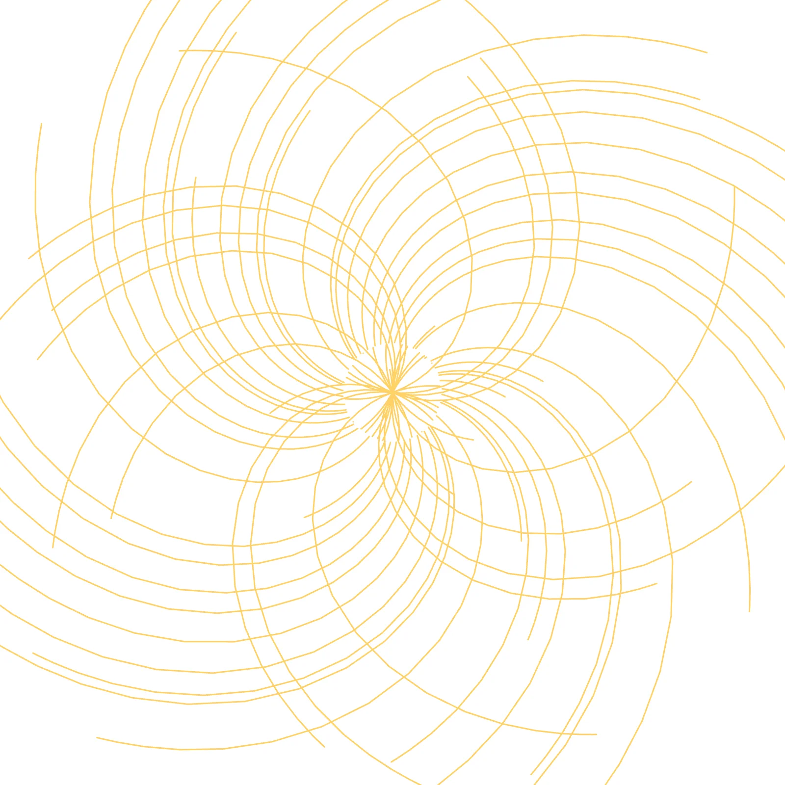 Ikat - Goldwork Generative Pattern