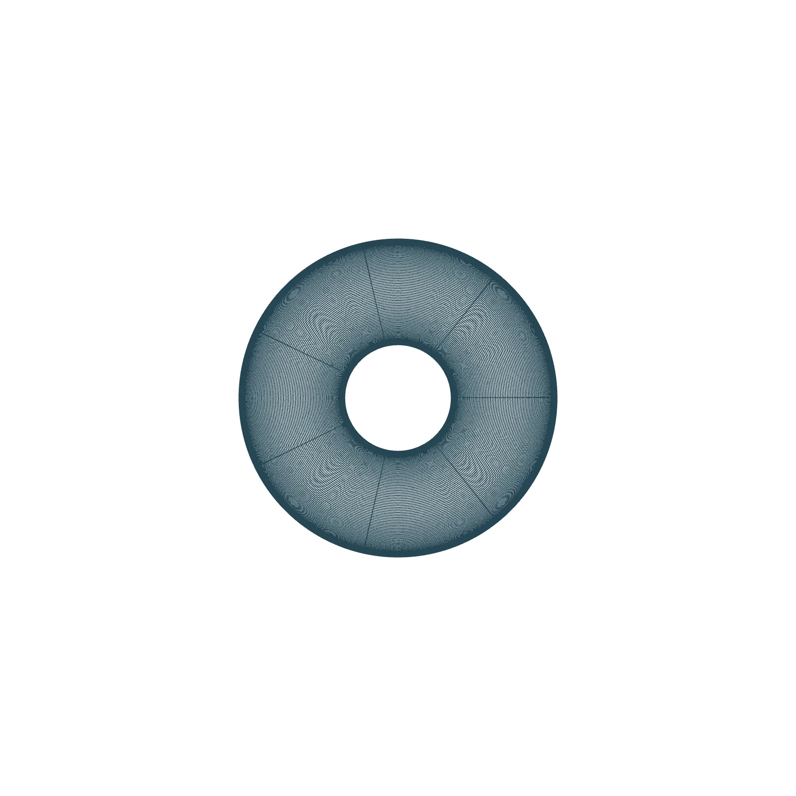 Clifford Torus - Rounded Rectangles Generative Pattern