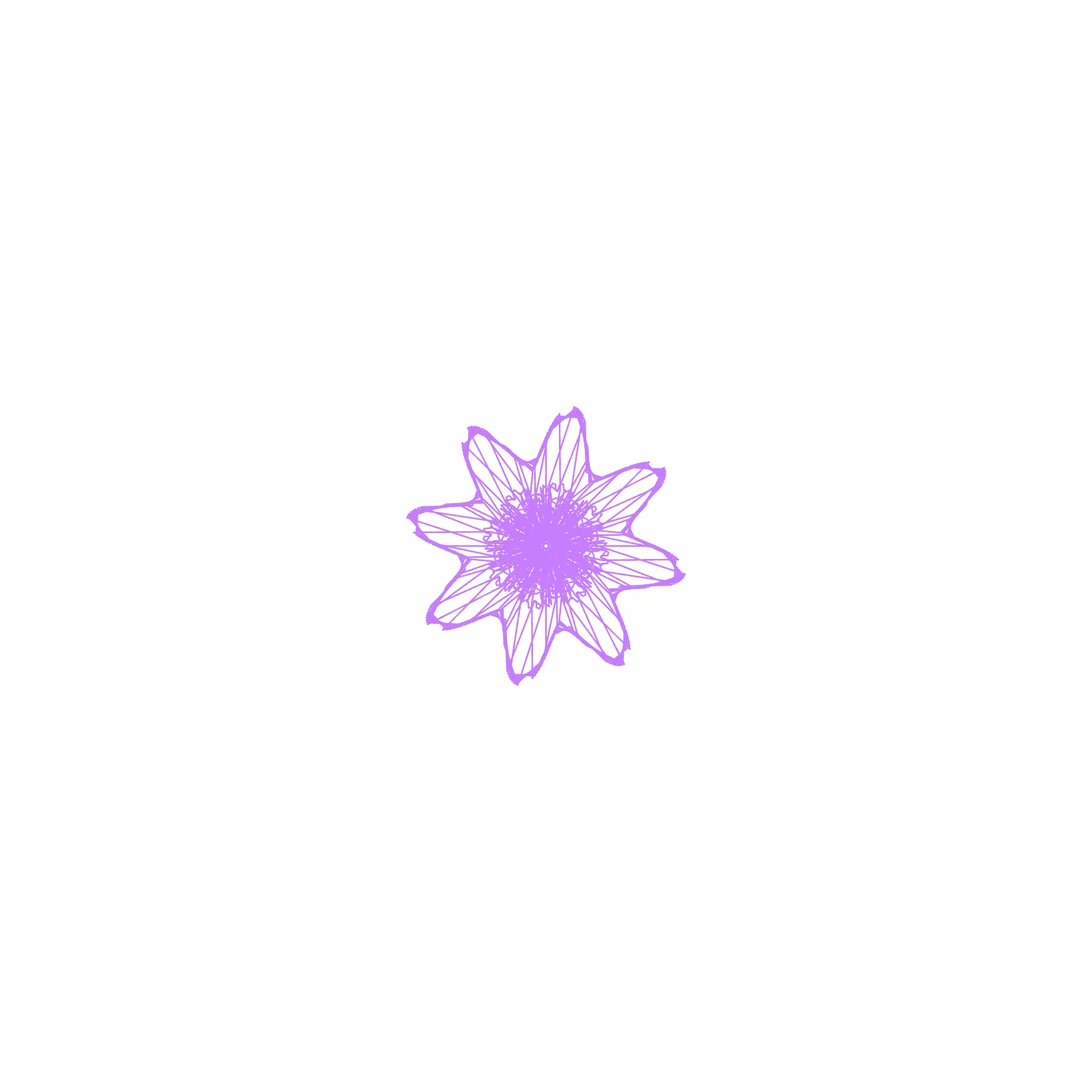 Diamond Pattern - Paisley Generative Pattern