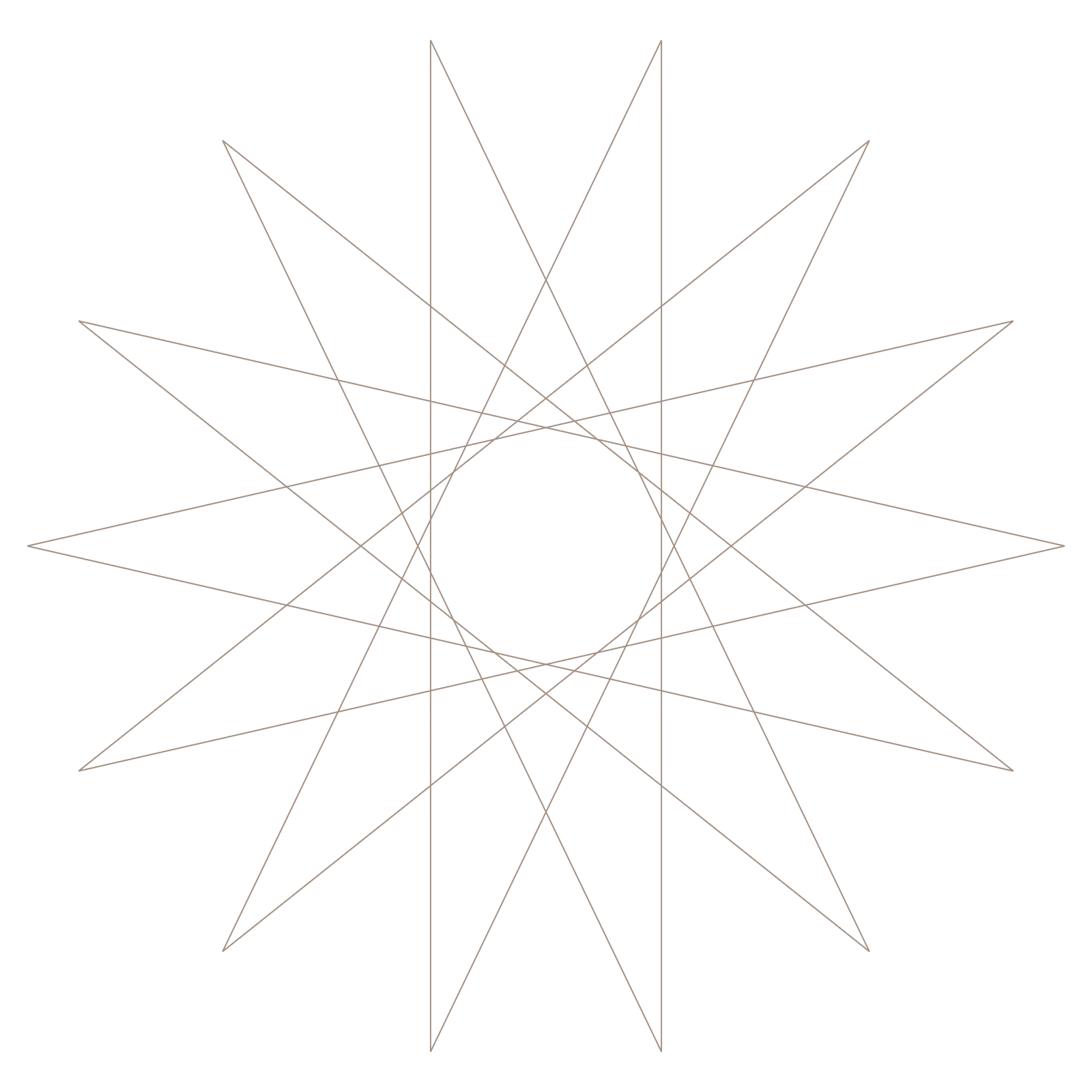 Smooth Mandelbrot - Wildflower Mix Generative Pattern