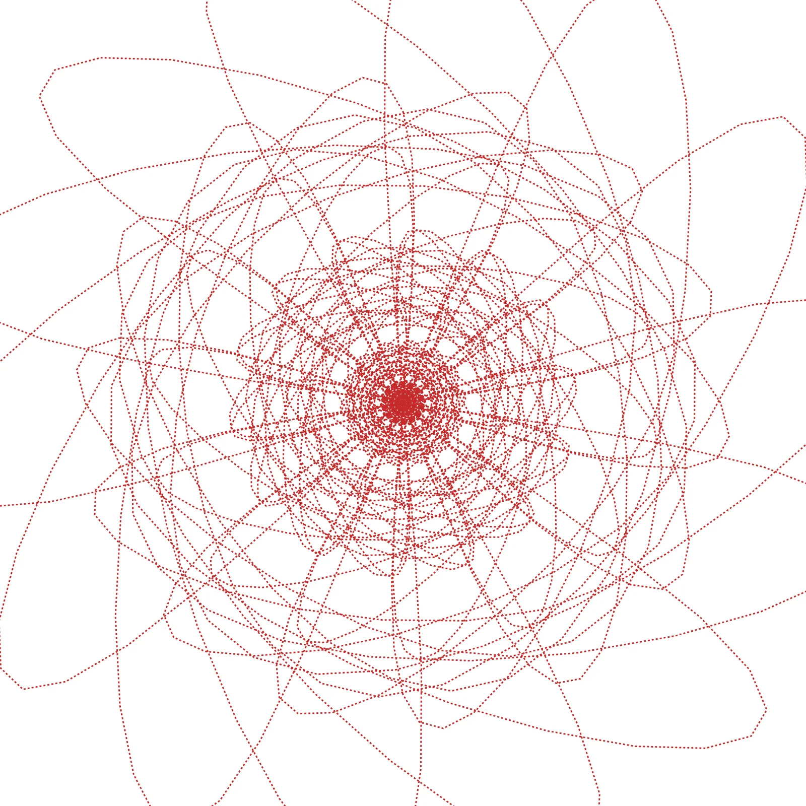 Drunkard's Path - Block Printing Generative Pattern