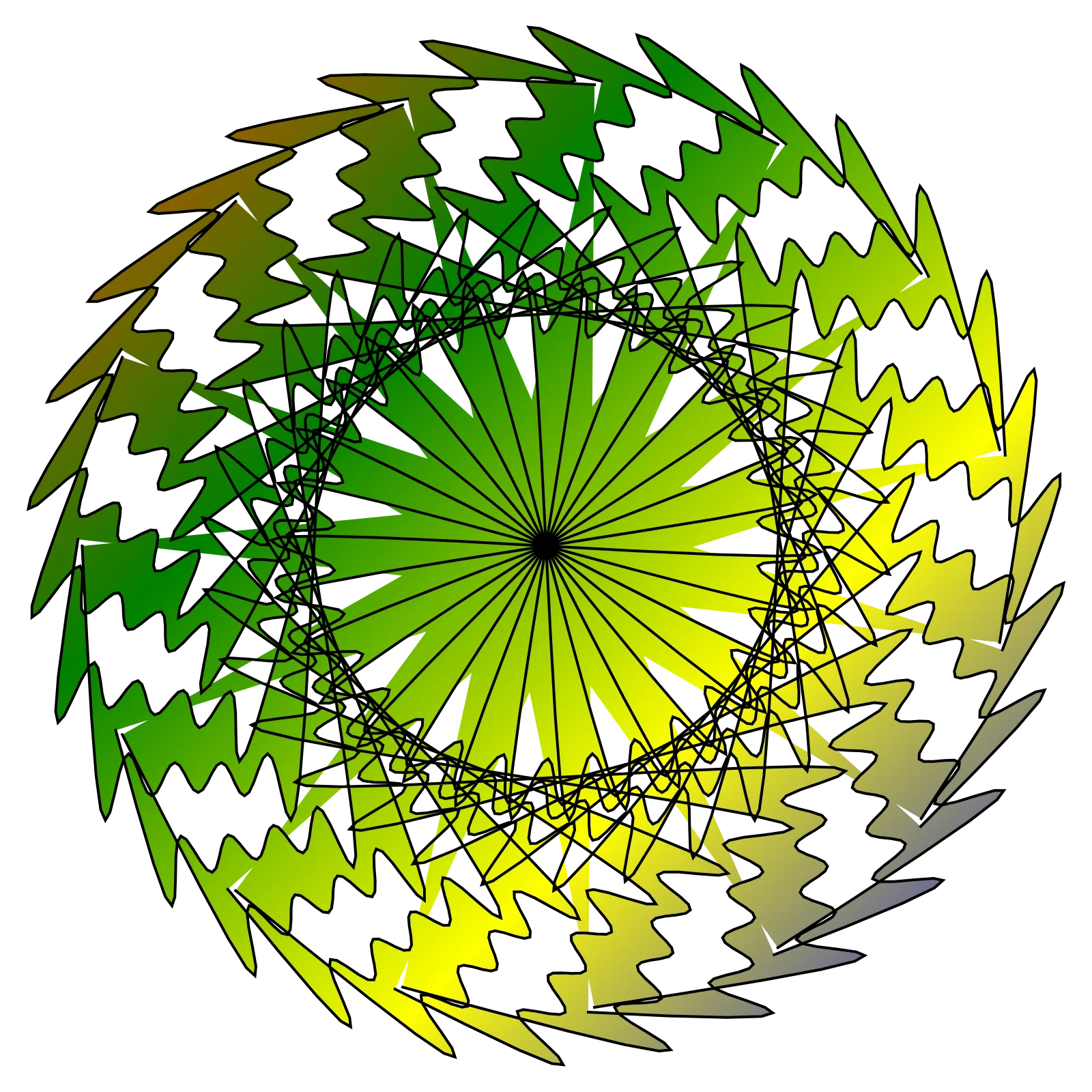 Dini's Surface - Tribal Geometric Generative Pattern