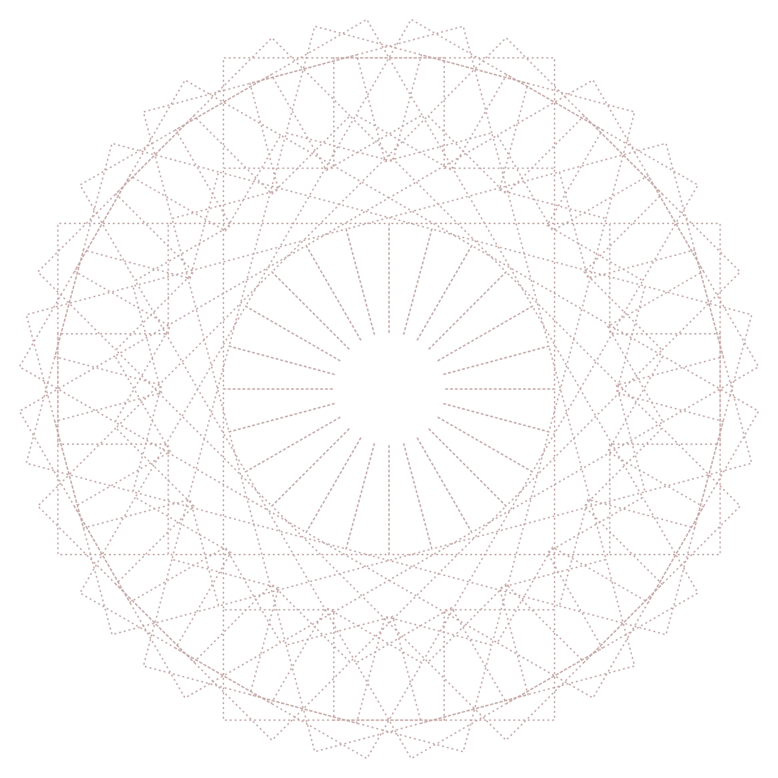 Projected Rössler Attractor - Smoke Wisps Generative Pattern