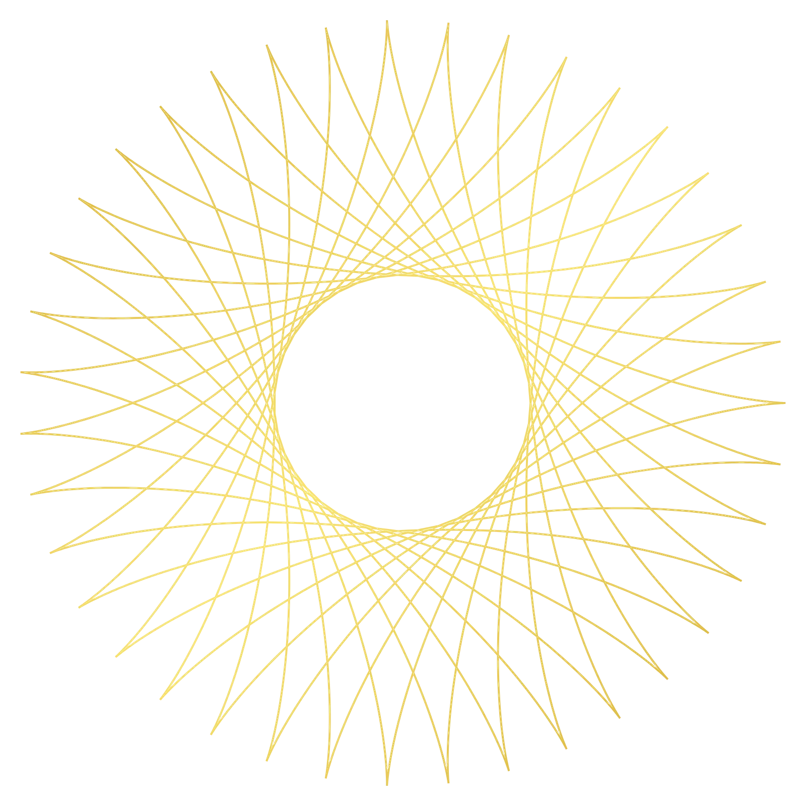 Golden Hopf Fibration
