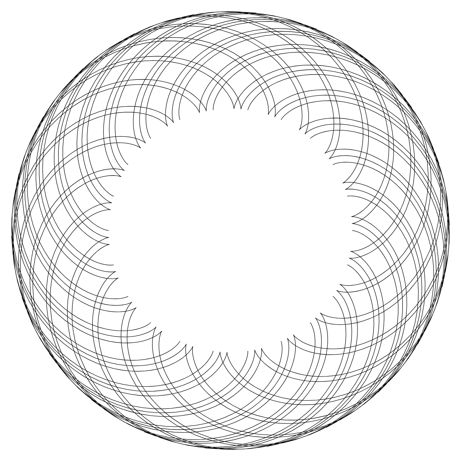 3D Lissajous Projection