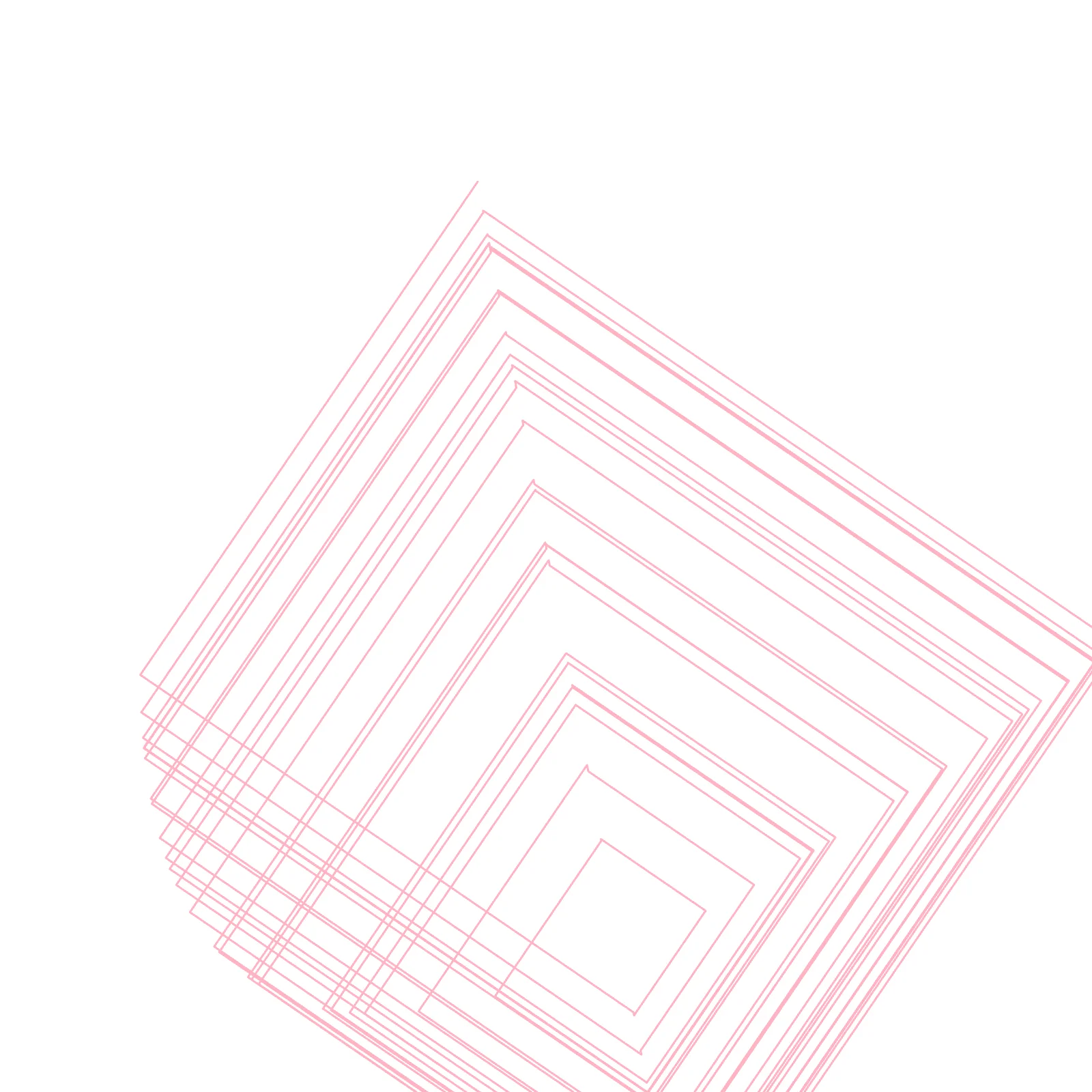 Projected Rössler Attractor