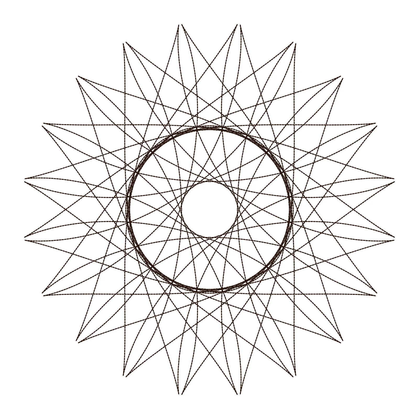 Golden Phyllotaxis Spiral