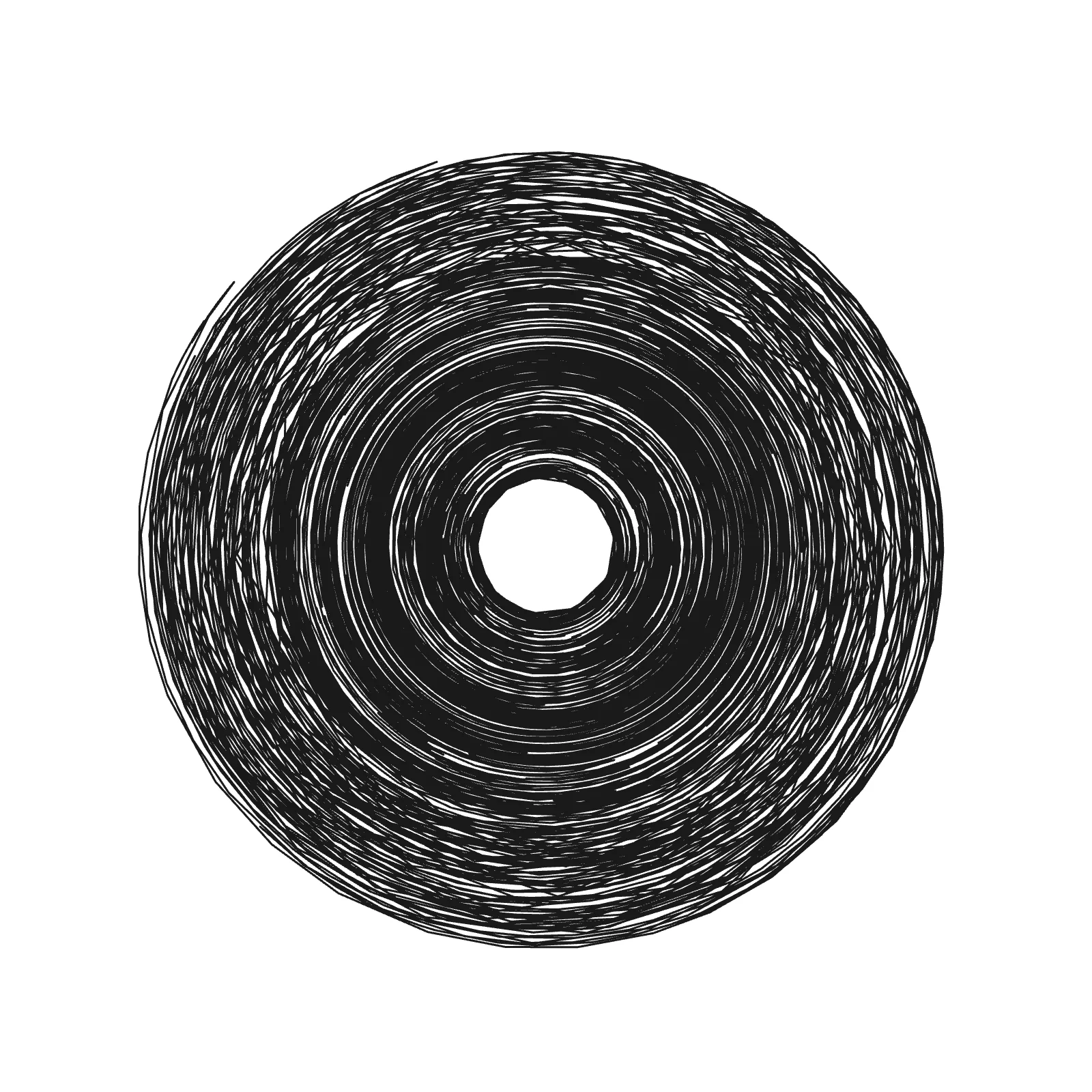 Irrational FM Lissajous
